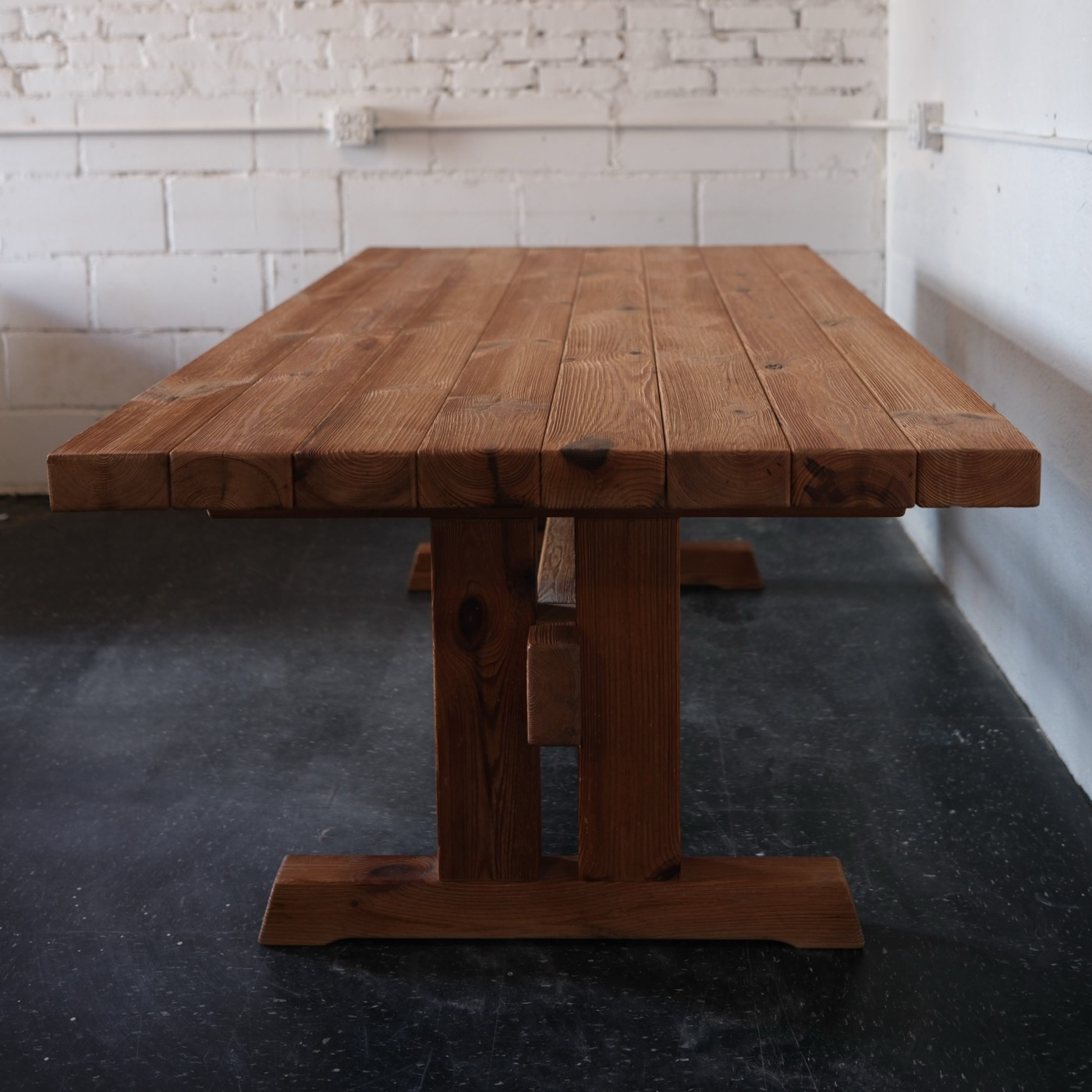 Hans Jorgen Frydendal brutalist dining table