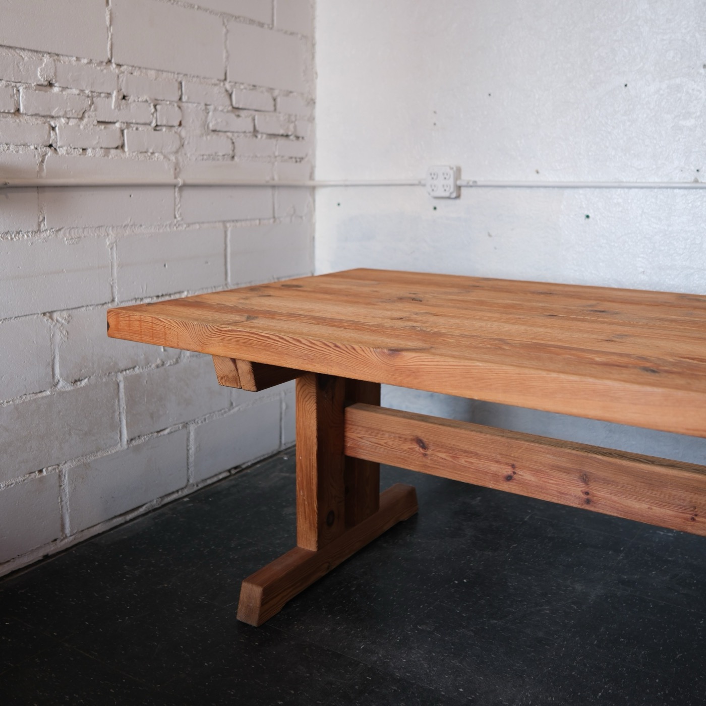 Hans Jorgen Frydendal brutalist dining table