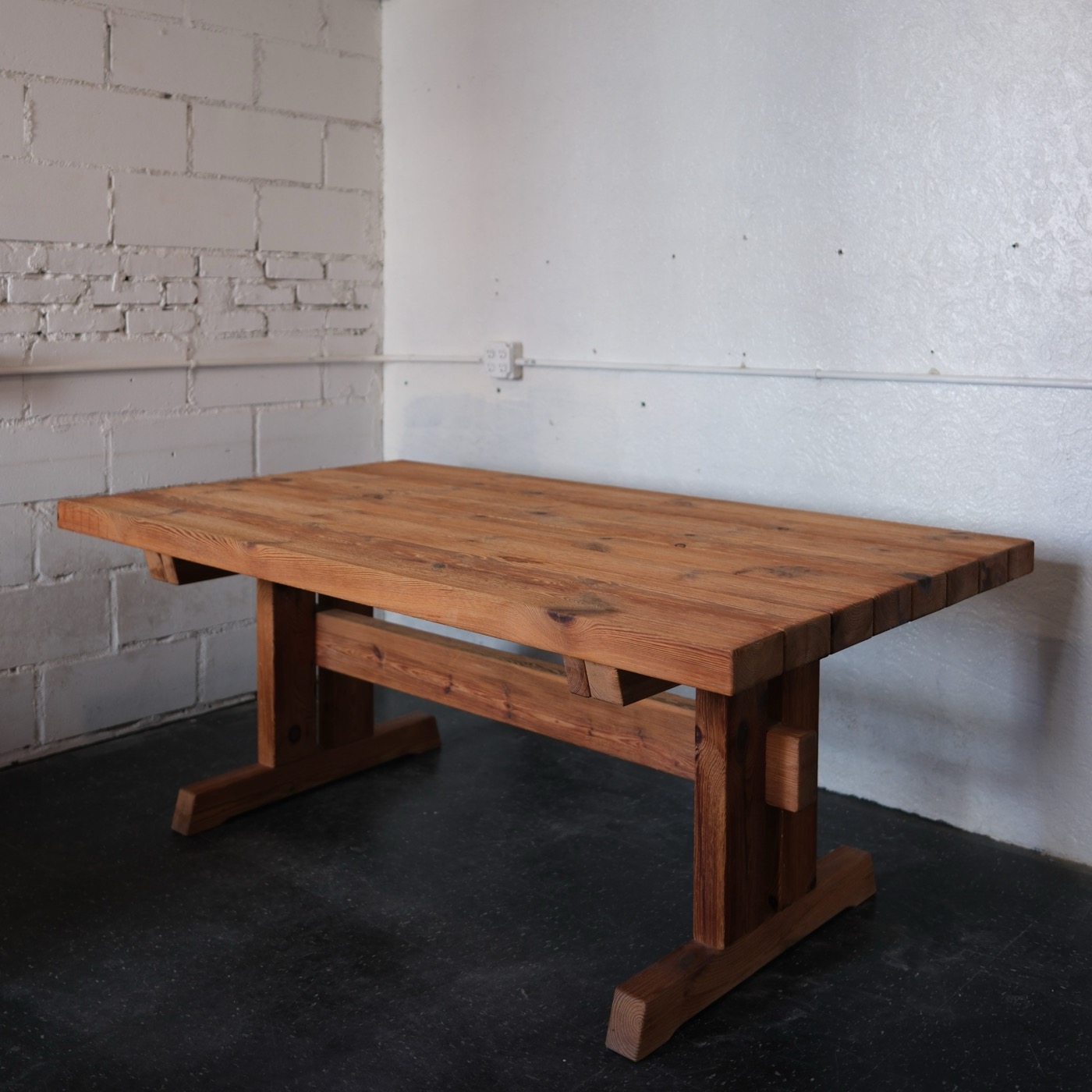 Hans Jorgen Frydendal brutalist dining table